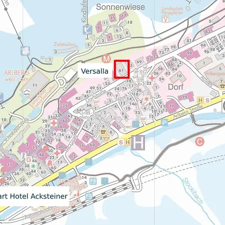 ホテル Acksteiner サンクト・アントン・アム・アールベルク